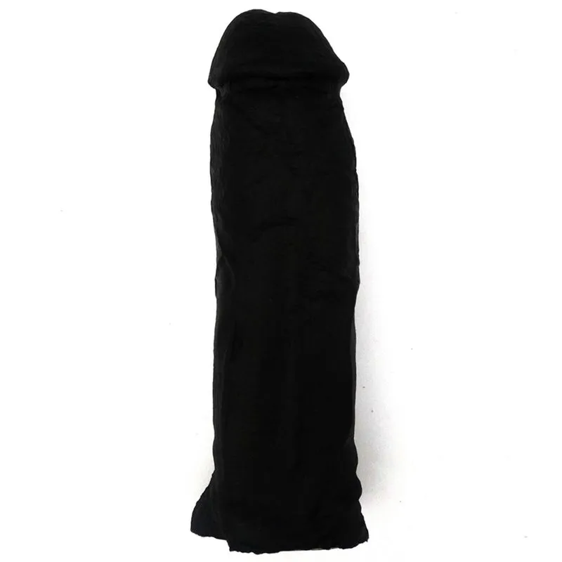 Prótese Realística com Escroto Pura Luxúria Black 22x5,2 Sexy Fantasy