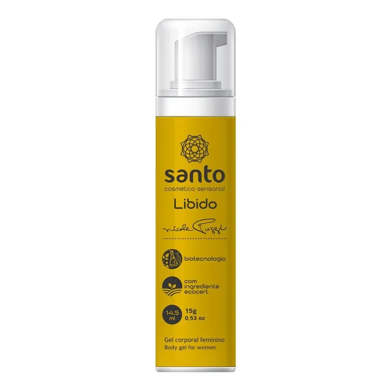 Libido Gel Para Massagem Feminino Santo Sexo 15g