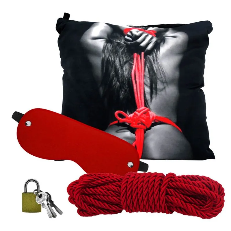 Almofada Shibari Porta Segredos Dominatrixxx
