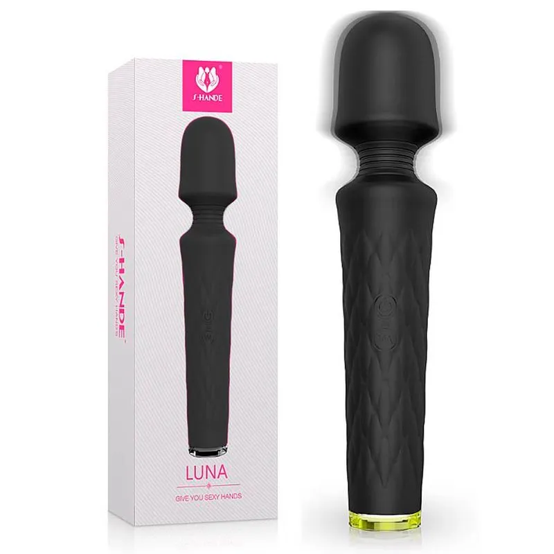 S-Hande Luna Vibrador Varinha Mágica em Silicone Sexy Import