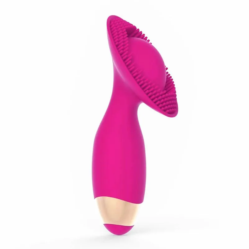 Sexy Funny Items Escova Estimuladora de Clitóris em Silicone Intt