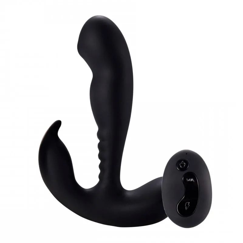 Anal Pleasure Estimulador de Próstata em Silicone com Controle Miss Collection