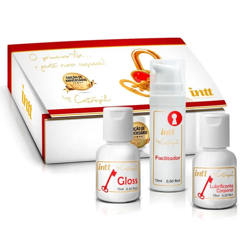 Kit Meu Primeiro Anal Sabor Lemon Ice 15ml by Castropil Intt