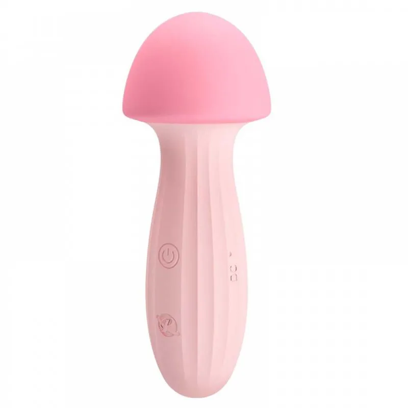 Pretty Love Mushroom Massageador Recarregável com 12 Modos de Vibração Miss Collection