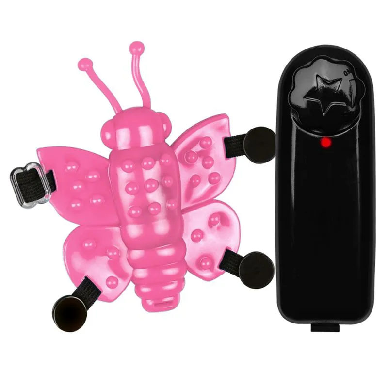 Micro Butterfly Massageador e Estimulador de Clitóris com Vibro Pau Brasil