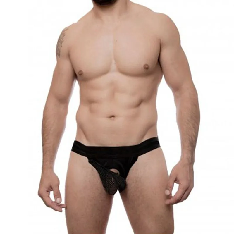 Cueca Jock Sado com Anel de Silicone SD Clothing