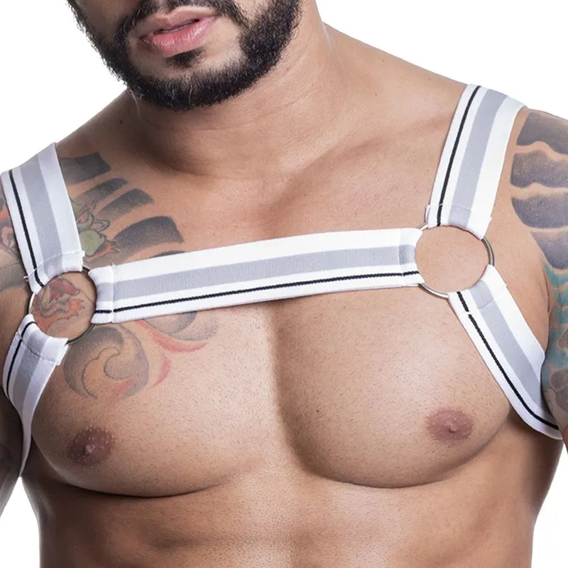 Harness Listrado com Argola SD Clothing