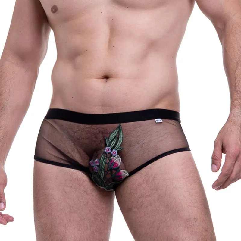 Sunga Tule Bordado Floral SD Clothing