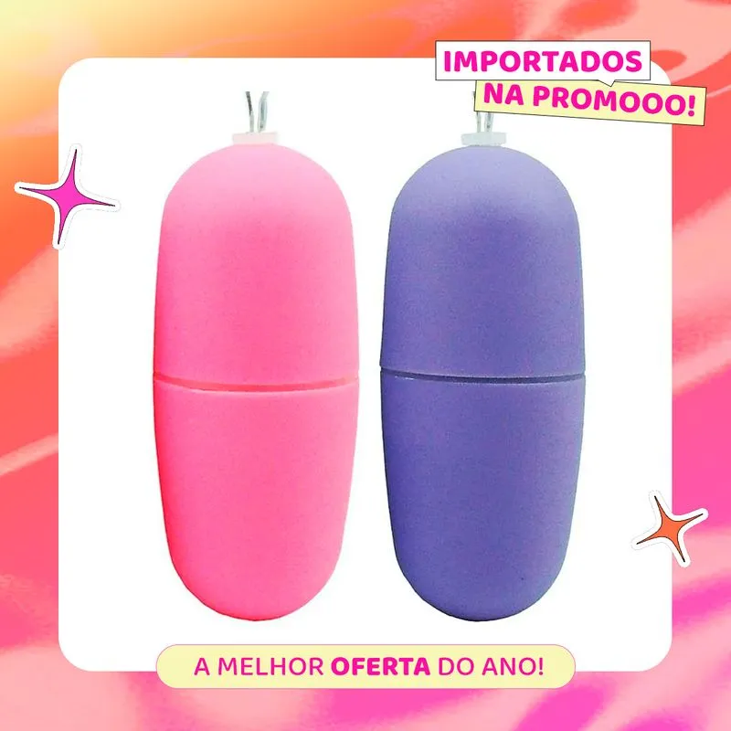 Bullet sem Fio com Controle Remoto 38 Vibrações Sexy Import
