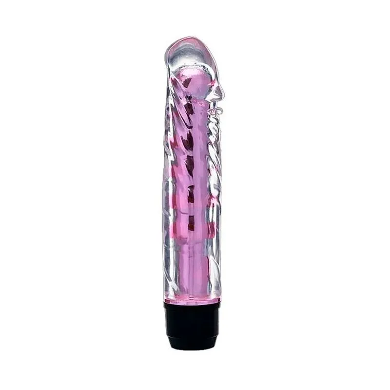 Vibrador Personal com Capa com Texturas Vibrador ao Estilo Personal com Capa Texturizada Sexy Import