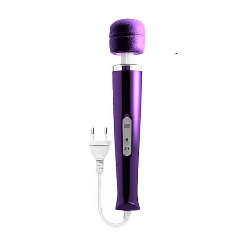 Varinha Mágica Vibrador Elétrico com 10 Modos de Vibração Sexy Import Varinha Mágica Vibrador Elétrico com 10 Modos de Vibração Miss Collection