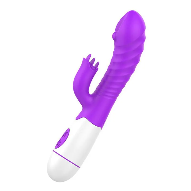 Bass Vibrador Recarregável com Estimulador de Clitóris Vip Mix