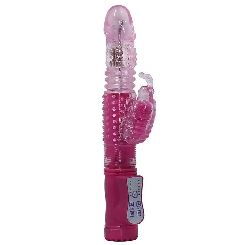 Jack Rabbit Vibrador Vai e Vem com 36 Modos de Vibração e Rotação Sexy Import