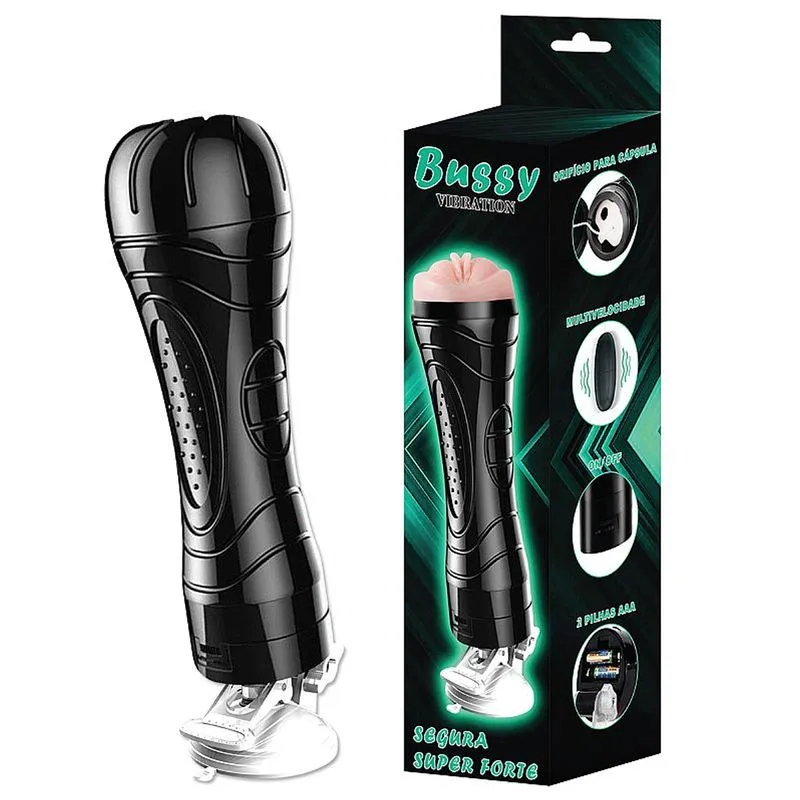 Bussy Vibration Masturbador Masculino com Ventosa Sexy Import
