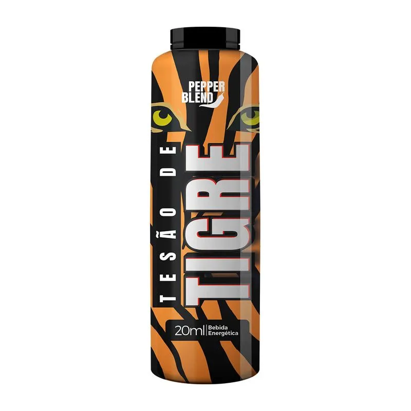Tesão de Tigre Energético Afrodisíaco Natural 20ml Pepper Blend