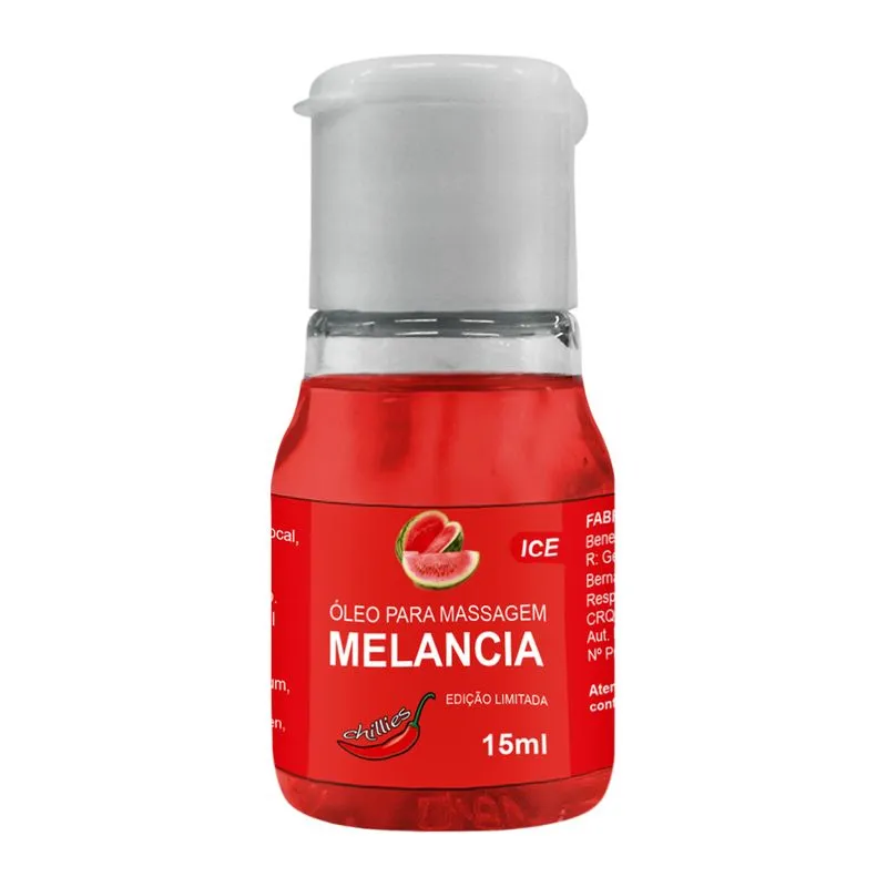Óleo para Massagem Comestível Ice 15ml Chillies