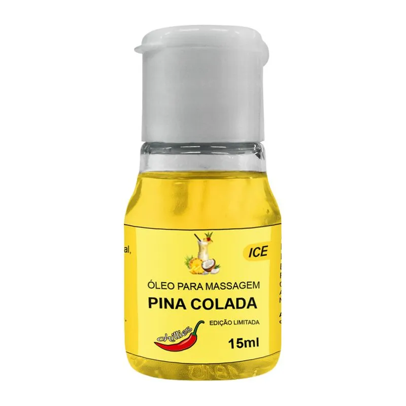 Óleo para Massagem Comestível Ice 15ml Chillies