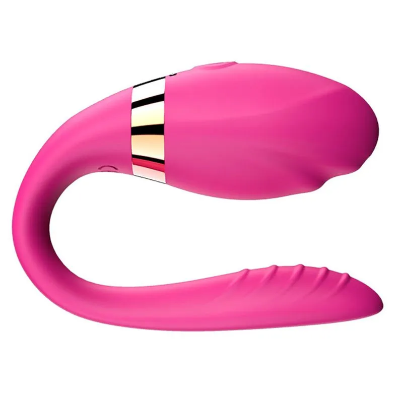 Sex Massage Anna Vibrador para Casal em Silicone Super Macio ABS com Controle Remoto Miss Collection