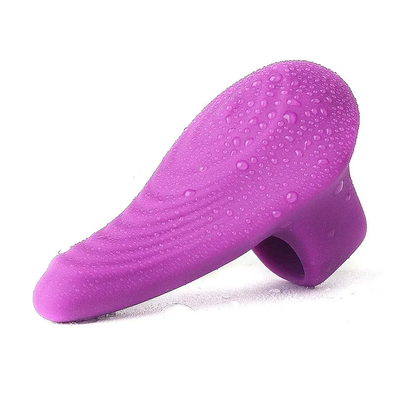 S-Hande Finger Dedeira Estimuladora com Cápsula Vibratória Miss Collection