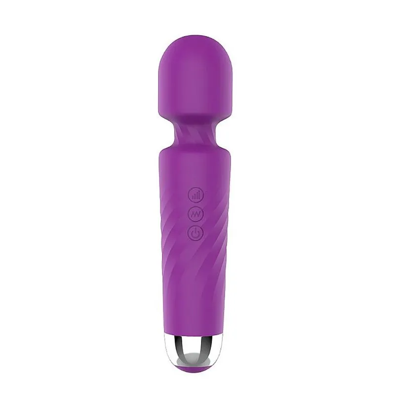 S-Hande Hero Massageador Varinha em Silicone com 7 Modos de Vibração Sexy Import