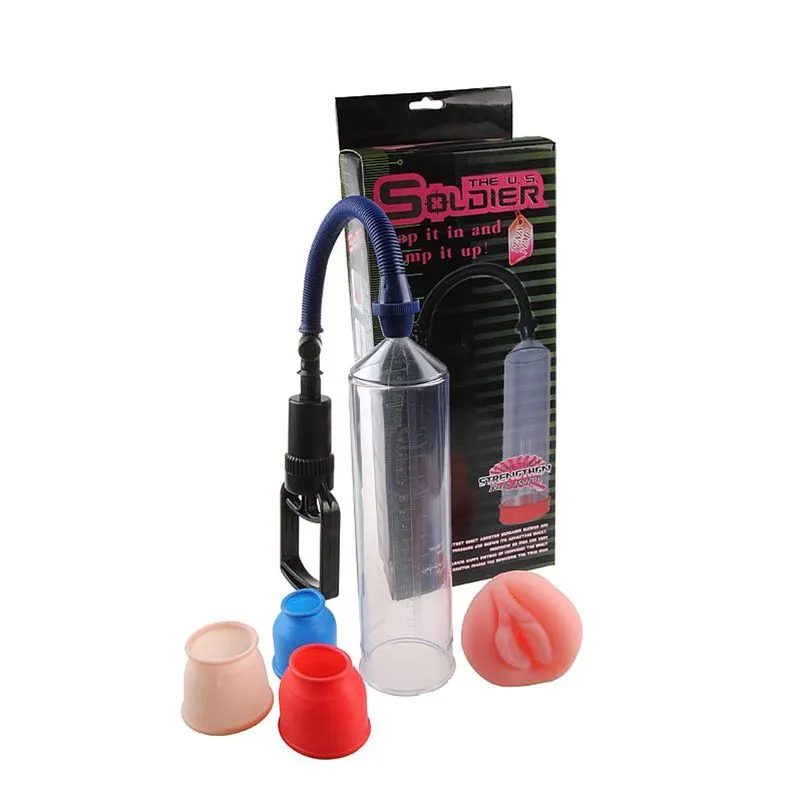The U.S Soldier Bomba Peniana com Formato de Boca em Cyberskin Sexy Import