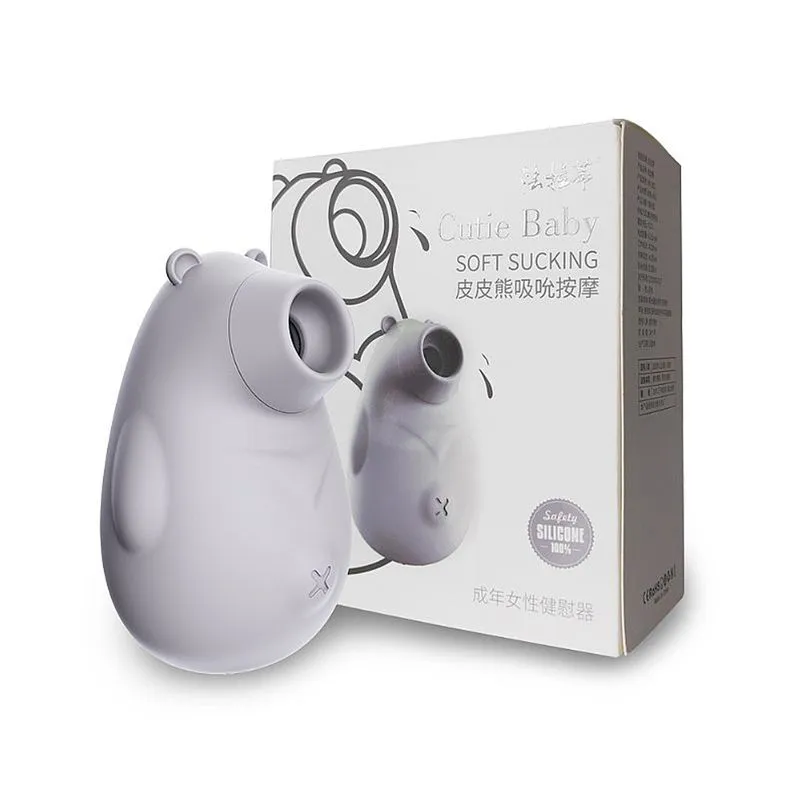Cutie Baby 5 Soft Sucking Rita Estimulador Clitoriano 7 Modos de Pulsação Sexy Import