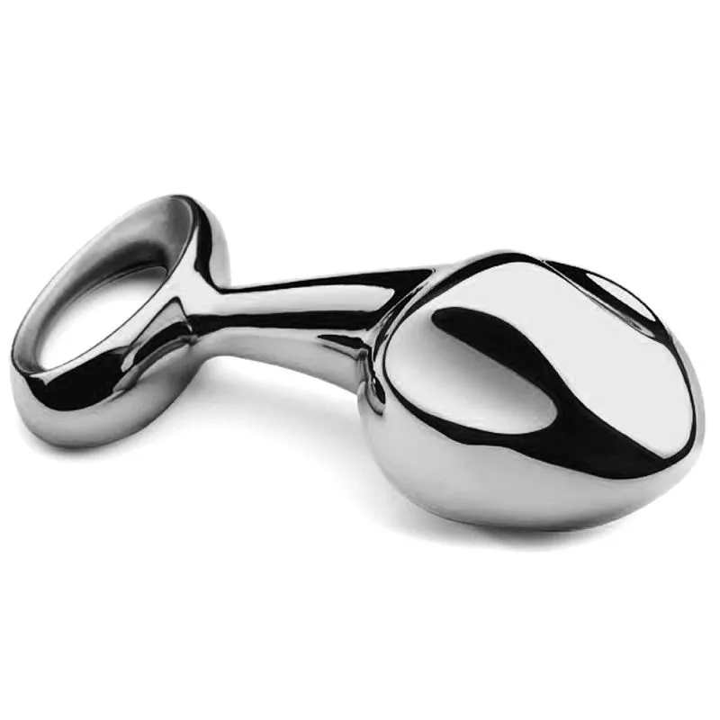 Plug Anal Estimulador de Próstata Aço Luxo Lovetoy 10,0 x 3,3cm Sexy Import