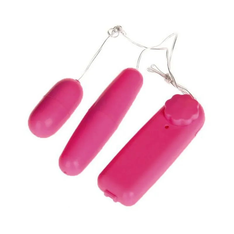 Bullet Massageador com Cápsula Dupla Multivelocidade Sexy Import