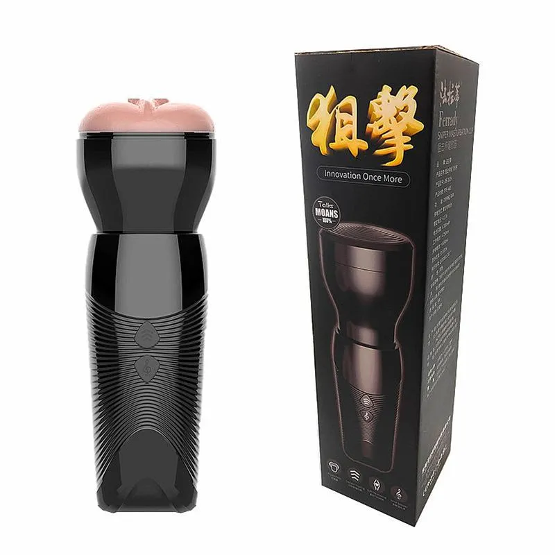 Dibe Sniper Masturbation Cup Masturbador Masculino em Formato de Lanterna Sexy Import