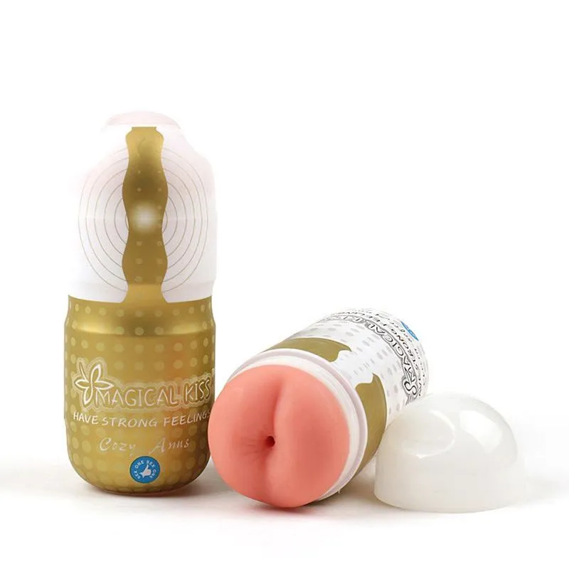 Magical Kiss Ultra Soft Anus Masturbados Masculino em Cyberskin Sexy Import