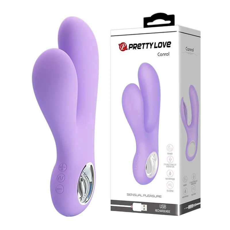 Pretty Love Canrol Sensual Pleasure com 7 Modos de Vibração Sexy Import