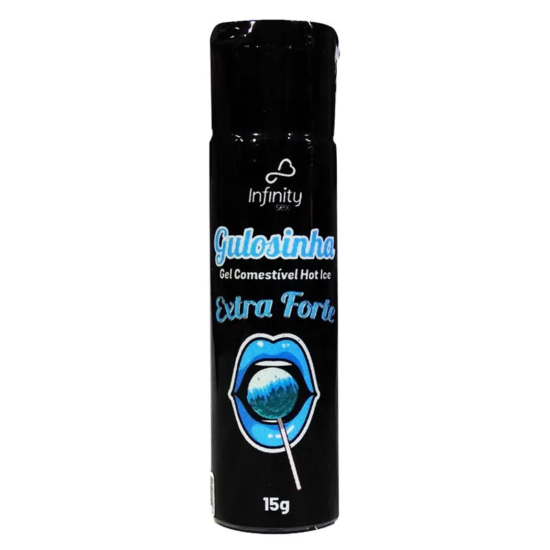 Gulosinha Ice Gel Comestível Ice 15g Infinity Sex
