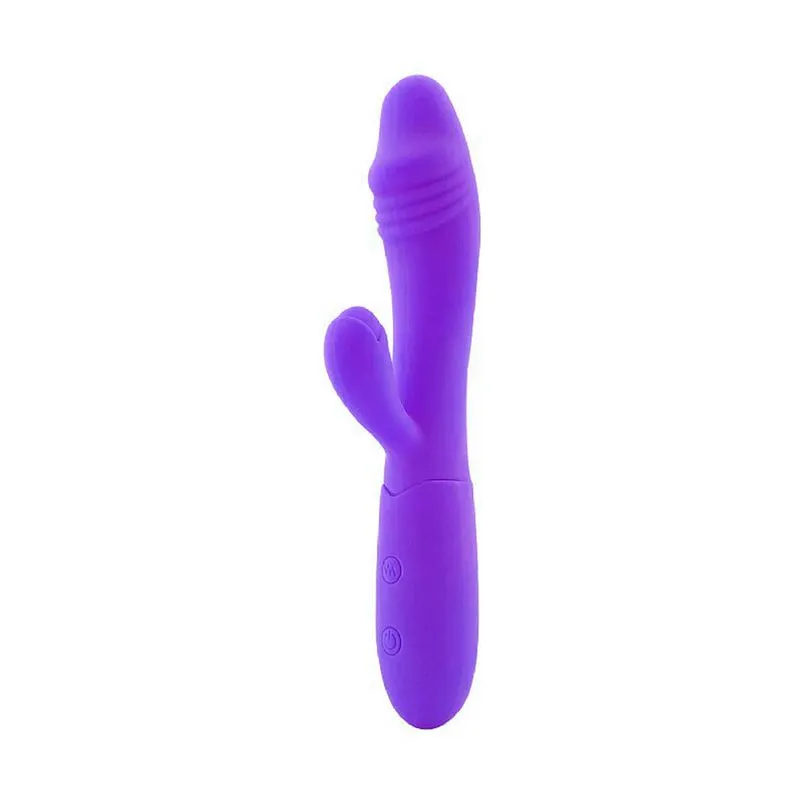 Ila Vibrador Ponto G com Estimulador de Clitóris com 10 Modos de Vibração Sexy Import
