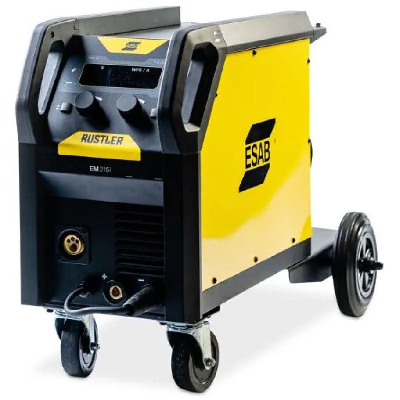 Máquina De Solda Inversora Rustler 215i Monofásico Esab