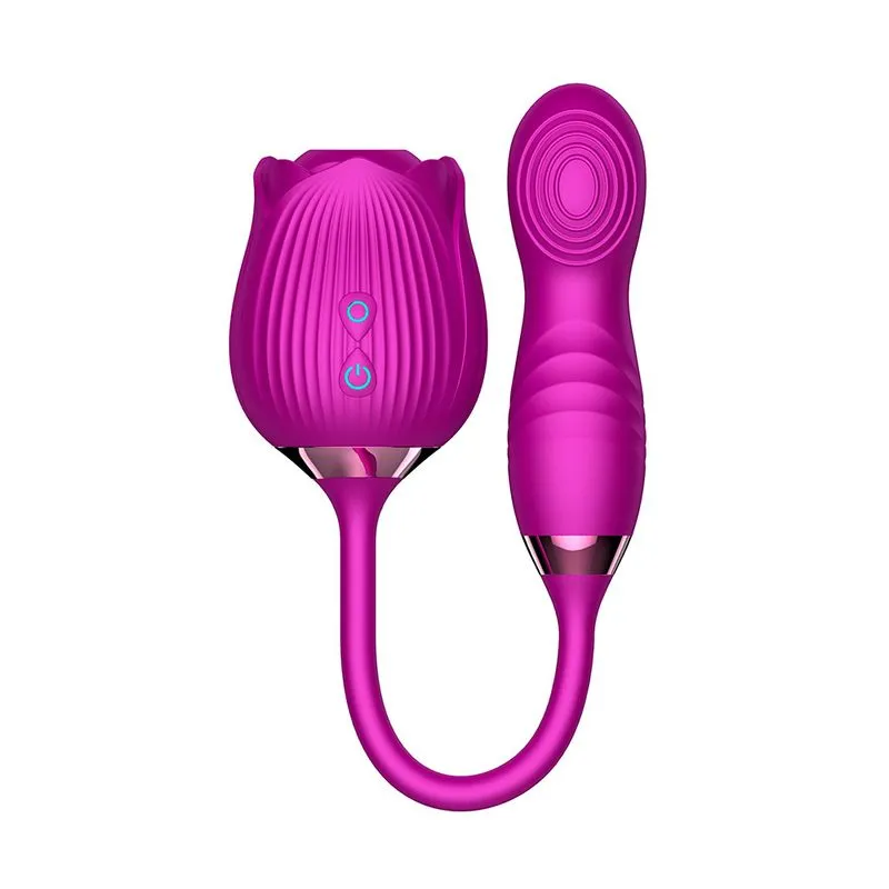 Vibrador Duplo com 10 Modos de Vibração e Pulsação Vip Mix