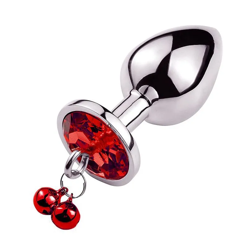 Plug Anal de Aço com Sino Tamanho M Sexy Import