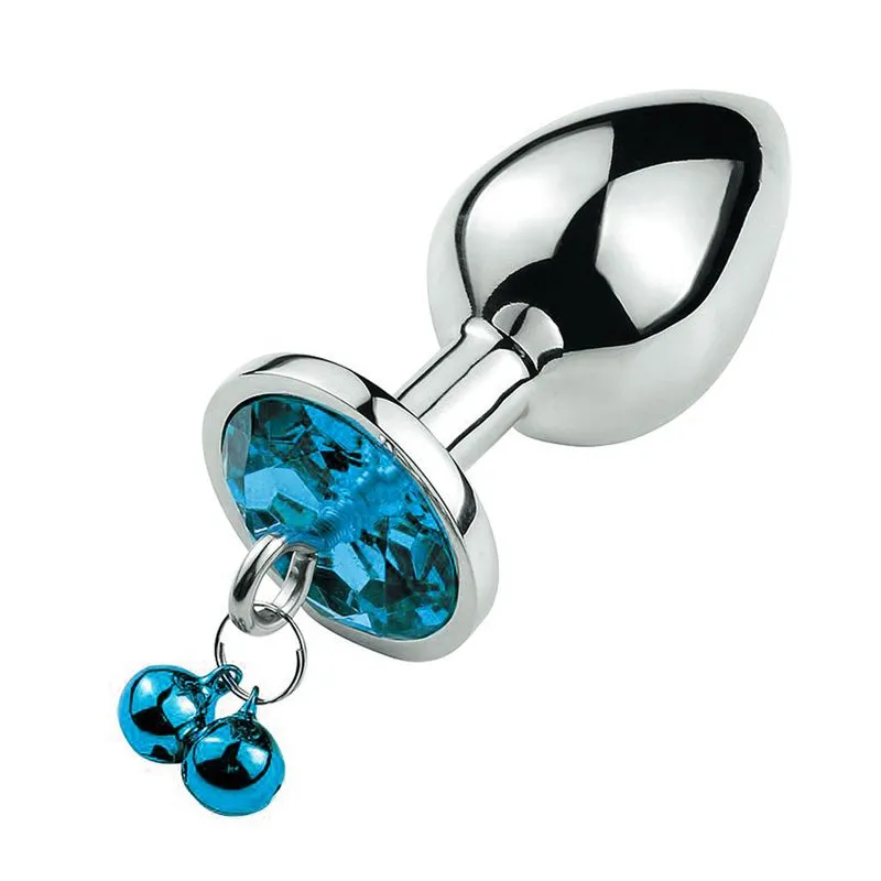 Plug Anal de Aço com Sino Tamanho M Sexy Import