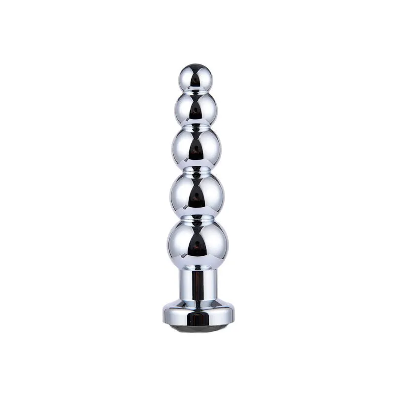 Plug Anal com Esferas Massageadoras de Aumento Gradual Vip Mix