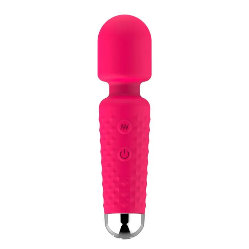 Mini Massageador com 16 Modos de Vibração Mini Massageador Recarregável com 16 Modos de Vibração Vip Mix