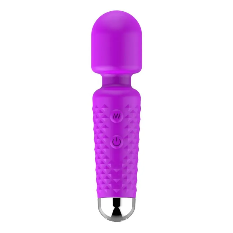 Mini Massageador com 16 Modos de Vibração Mini Massageador Recarregável com 16 Modos de Vibração Vip Mix