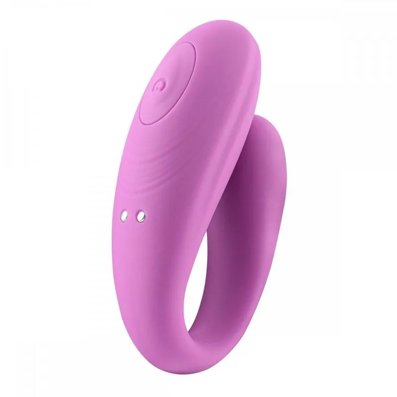 Vibrador de Dupla Estimulação Recarregável com 7 Modos de Vibração Vip Mix