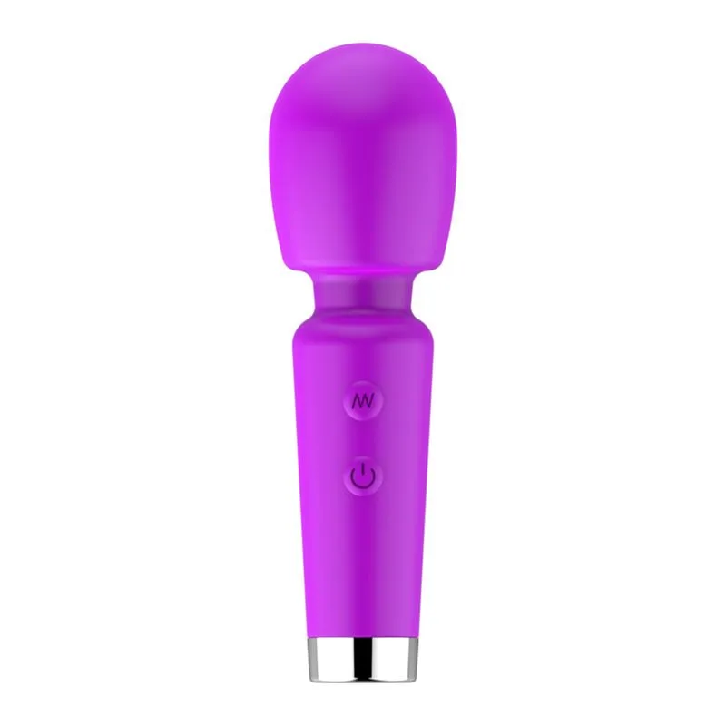Massageador Mini com 16 Modos de Vibração Mini Massageador Recarregável com 16 Modos de Vibração Vip Mix