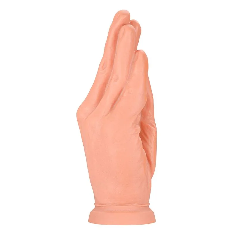 Prótese em Formato de Mão Realística para a Prática de Fisting em Cyber Line Dominatrixxx Prótese em Formato de Mão Realística Bege para a Prática de Fisting em Cyber Line Dominatrixxx