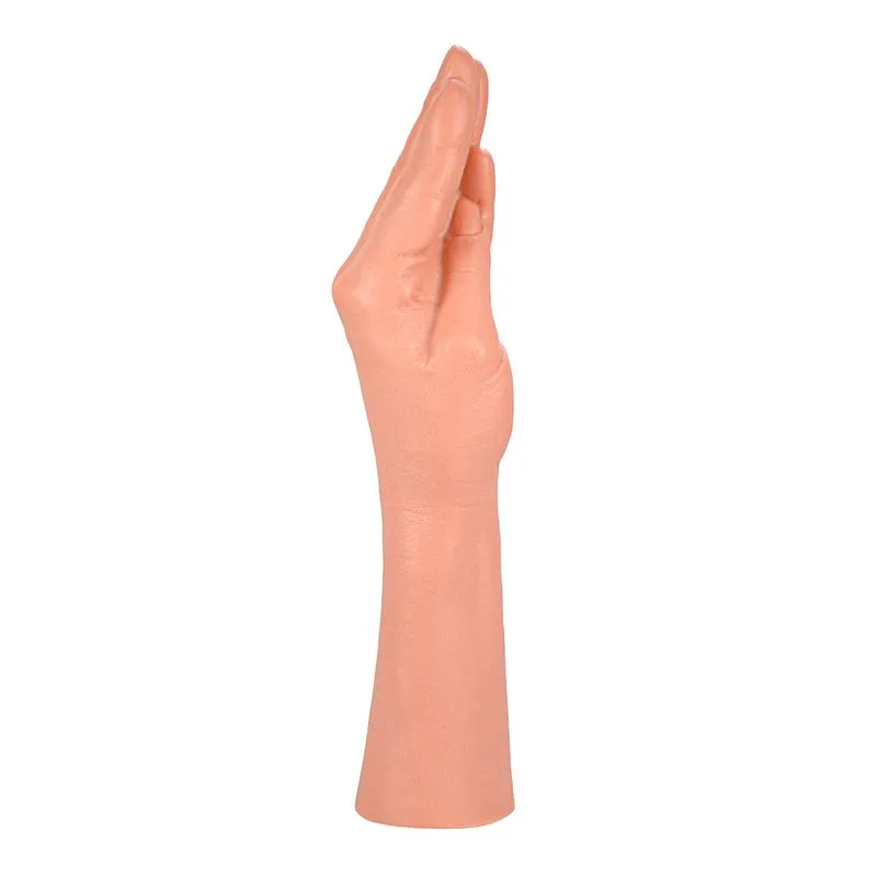 Prótese em Formato de Mão com Antebraço para a Prática de Fisting em Cyber Line Dominatrixxx Prótese em Formato de Mão com Antebraço Bege para a Prática de Fisting em Cyber Line Dominatrixxx