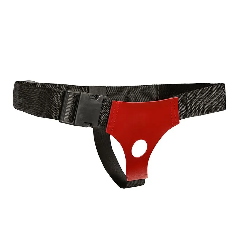 Cinta Peniana Plus Size em Montana com 1 Furo para Prótese com 3,2cm de Diâmetro Dominatrixxx Cinta Peniana Plus Size Vermelha em Montana com 1 Furo para Prótese com 3,2cm de Diâmetro Dominatrix