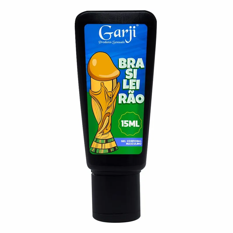 Brasileirão Gel Excitante Masculino Linha Futebol 15ml Garji