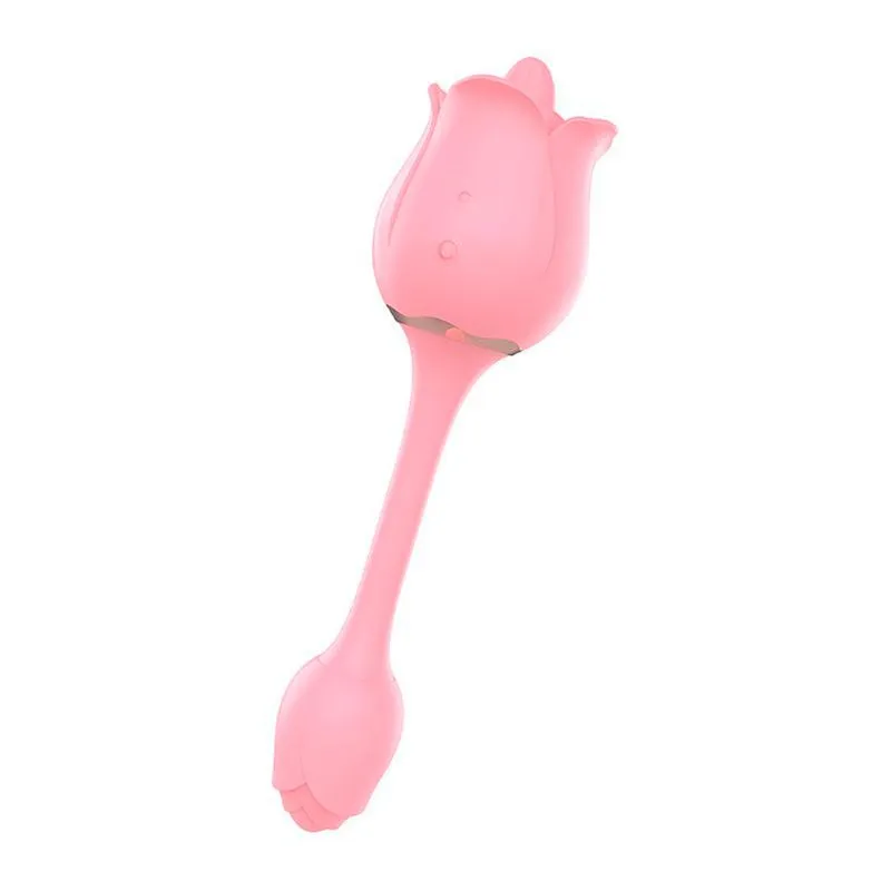 Rose Pro 5 Estimulador de Clitoris e Ponto G com 9 Modos de Vibração e Língua Sexy Import