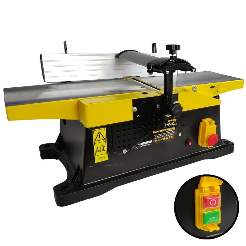 Plaina Desempenadeira De Bancada 6 Pol 1800w Evpd-1800 Evald-110v