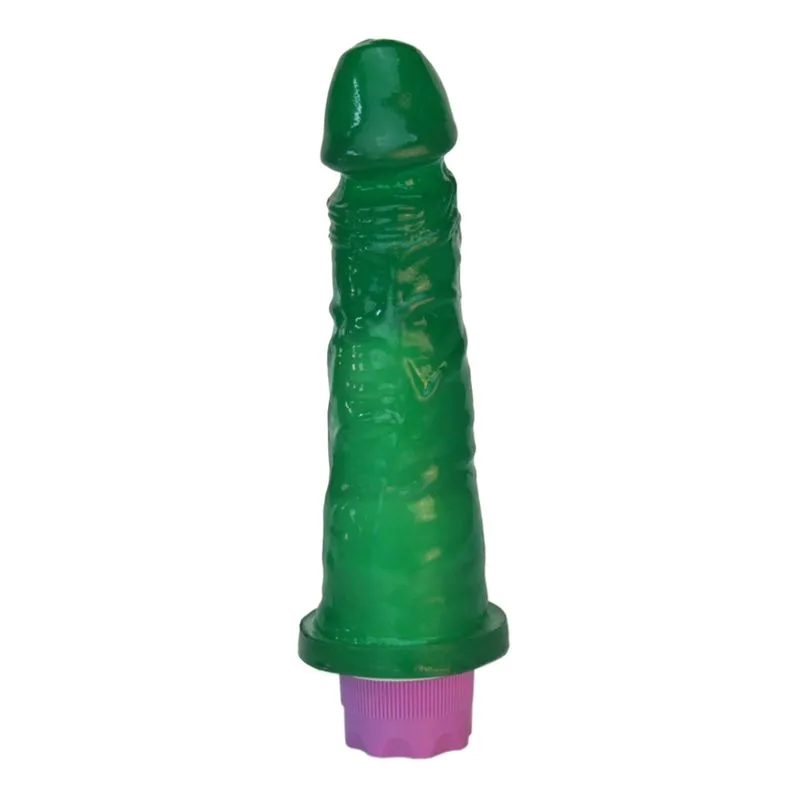 K-Softline Prótese com Vibro Glande Destacada e Aroma 17,5X3,8cm K-Import & Export