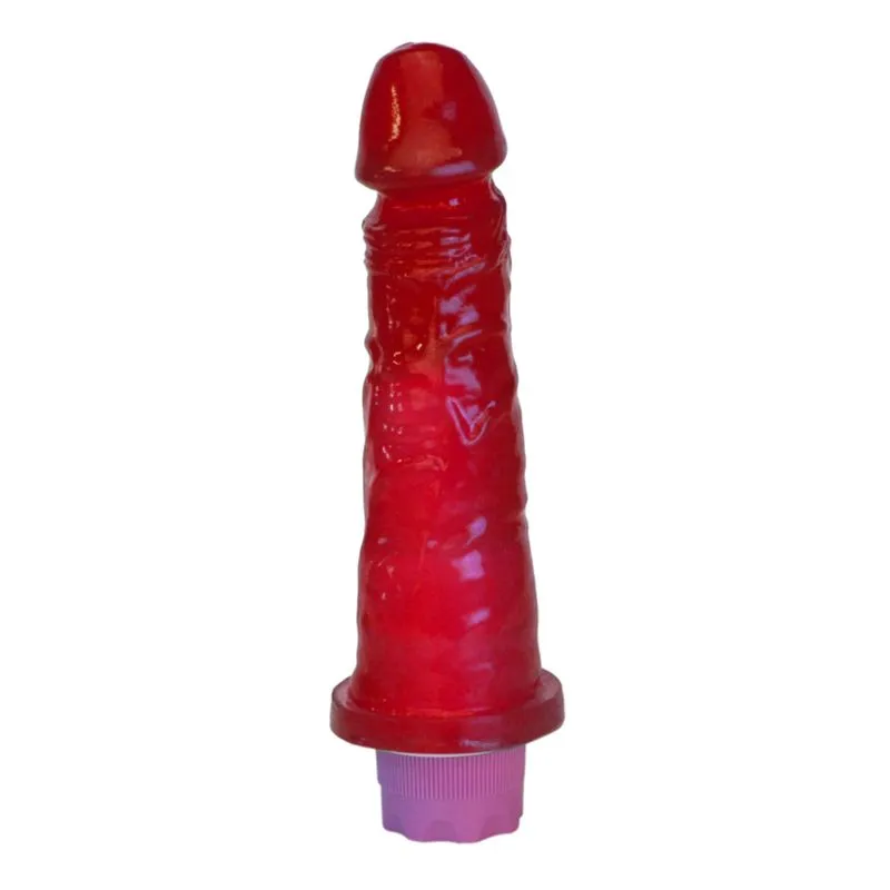 K-Softline Prótese com Vibro Glande Destacada e Aroma 17,5X3,8cm K-Import & Export